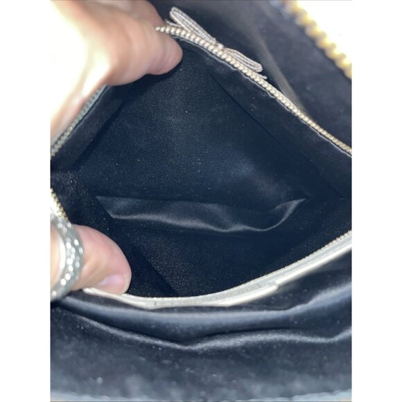 Henri Bendel New York Alligator Embossed Large Leather Handbag With Dust Bag - Picture 11 of 16